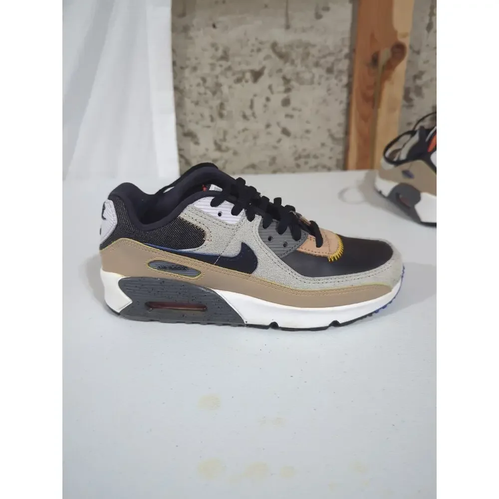 Nike Air Max 90 SE Alter And Reveal Pack - Grey Fog Youth Size 5Y