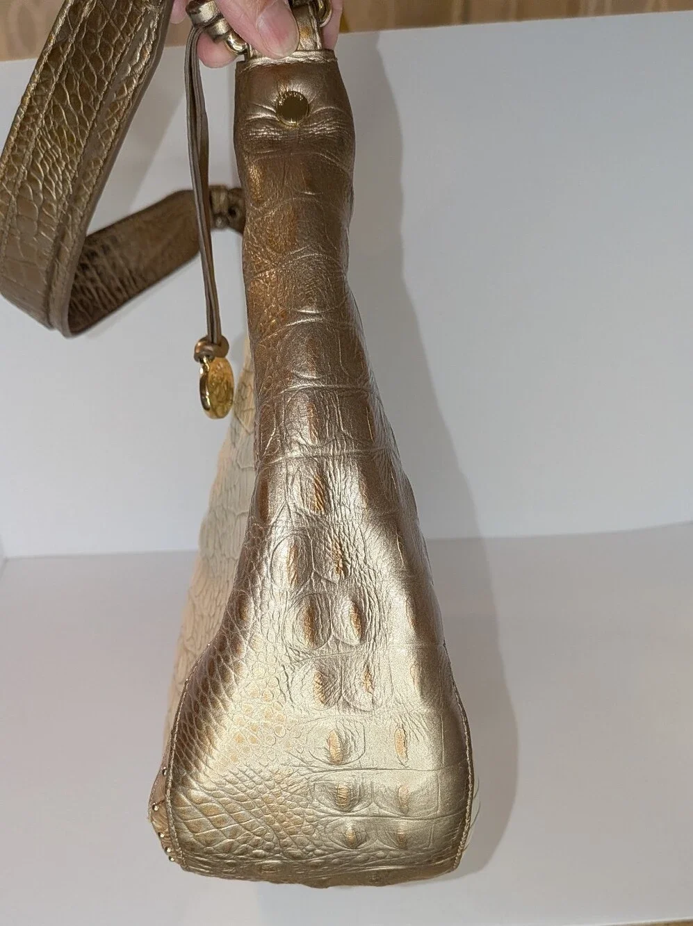 Brahmin cream white