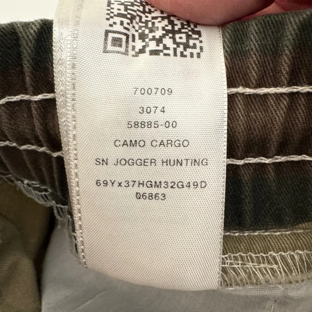 True Religion Camo Cargo SN Jogger‎ Hunting Pants Large