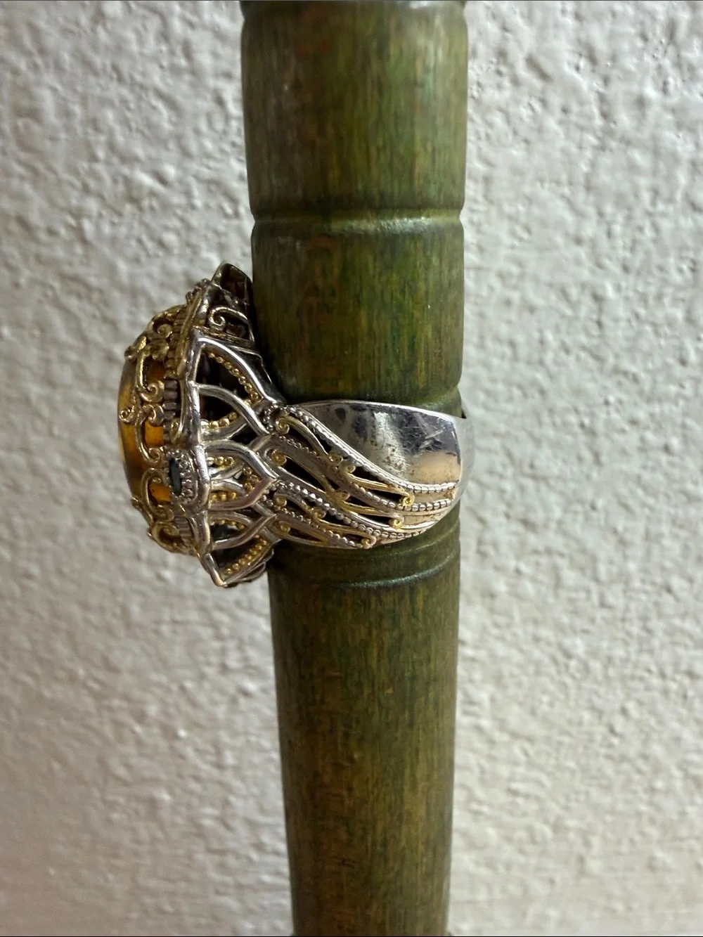 Vintage elegant silver