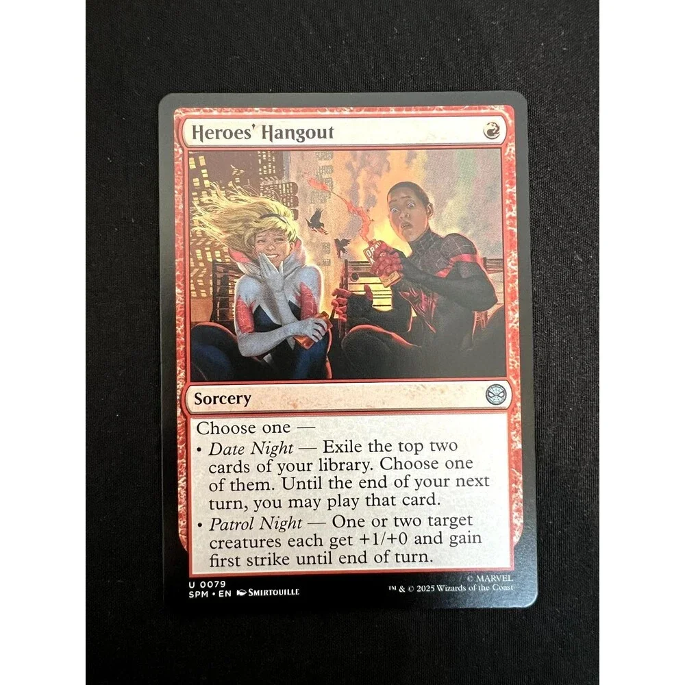 Heroes' Hangout 79 UC Marvel's Spider-Man Magic: The Gathering NM/M