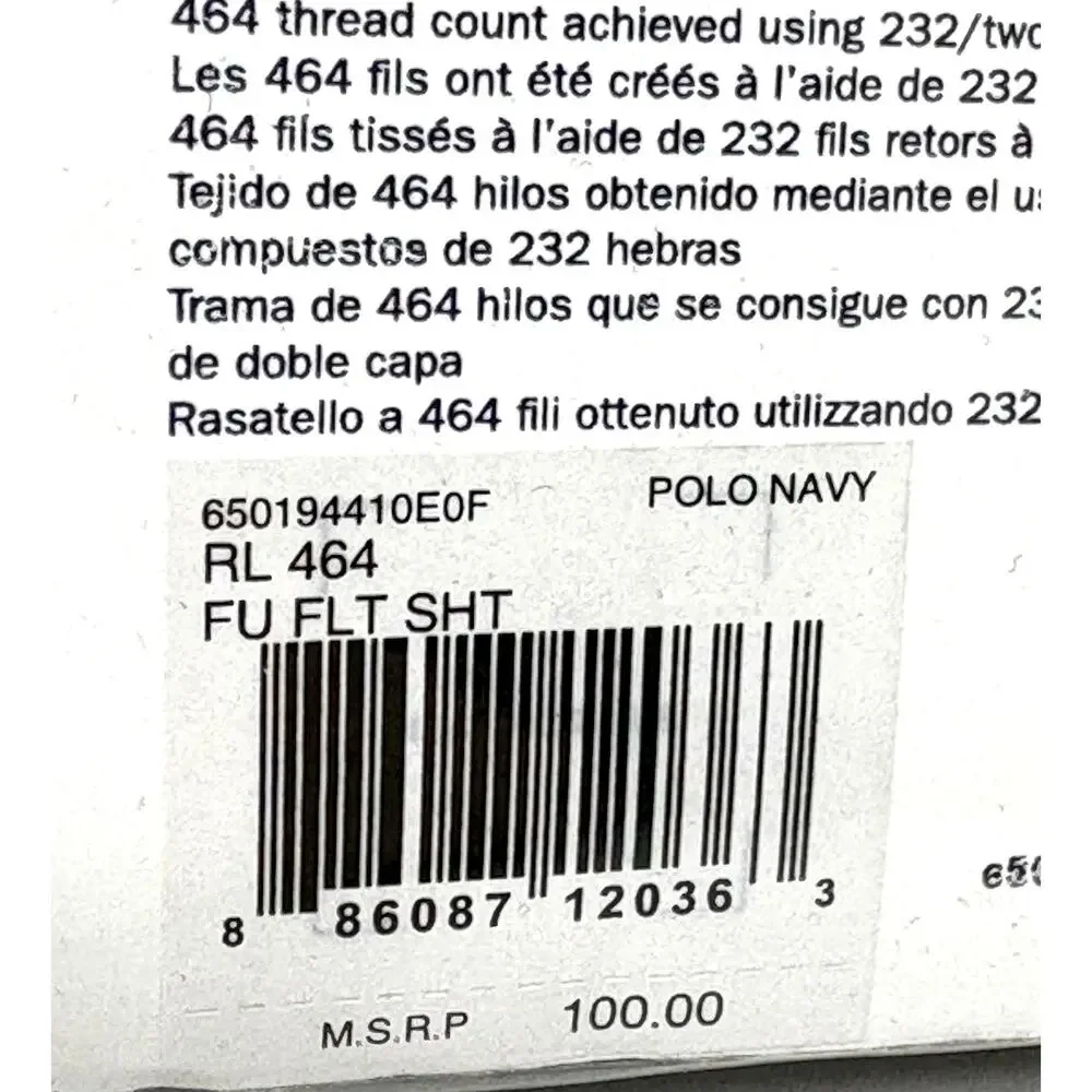 Ralph Lauren full size