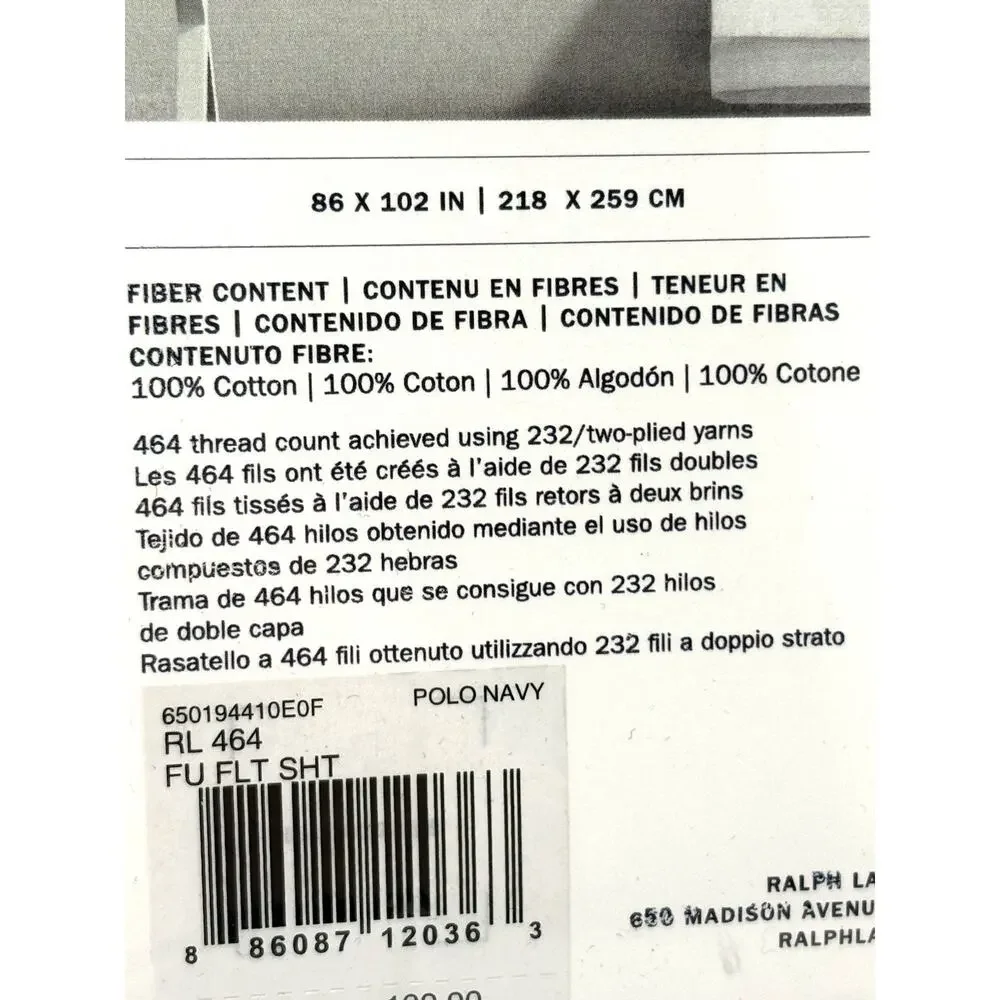 Ralph Lauren full size