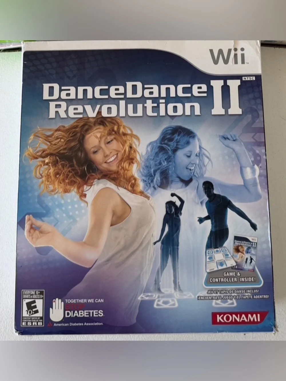 Nintendo DanceDance Revolution II – Blue and White