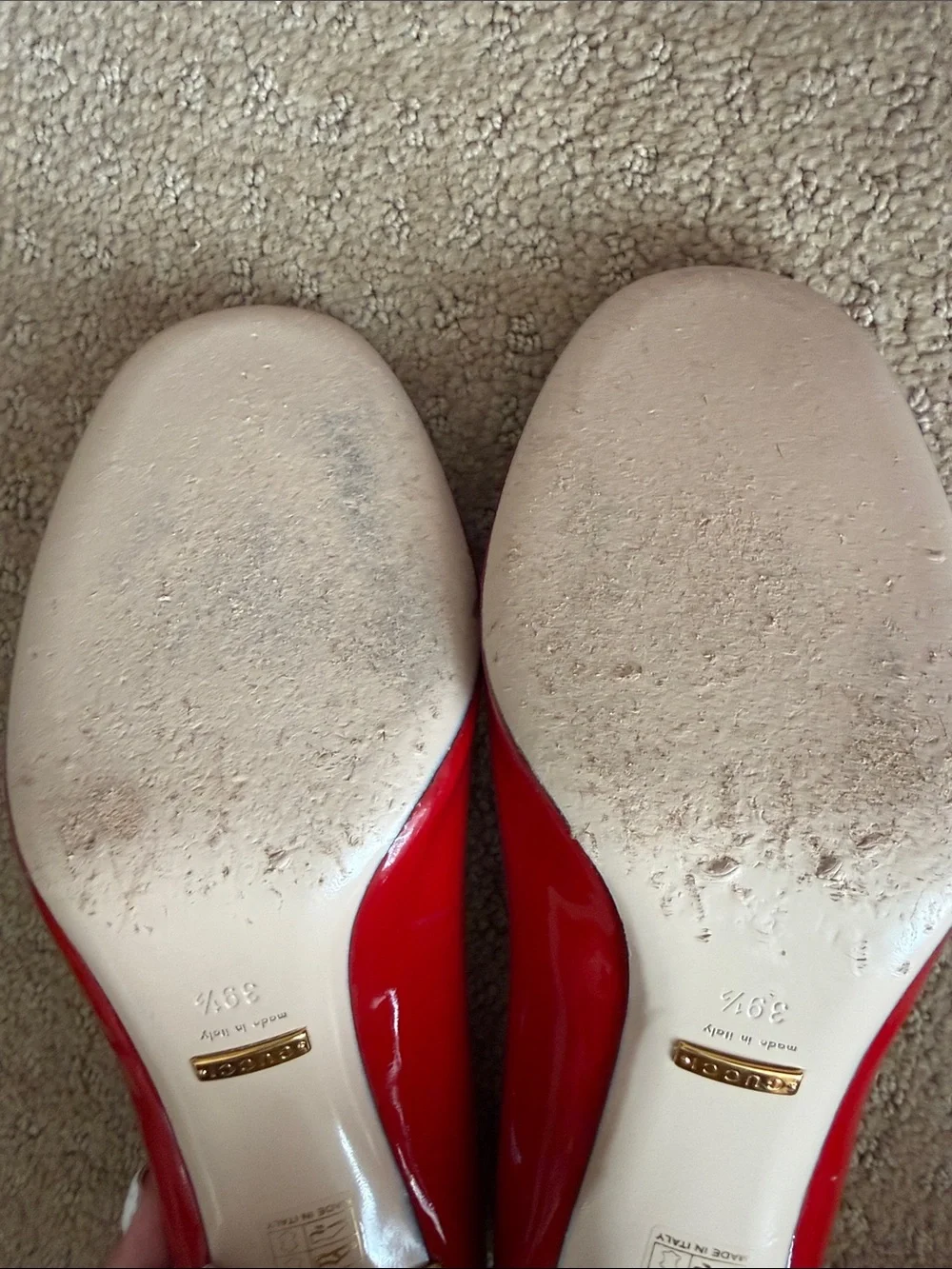 Gucci classic patent