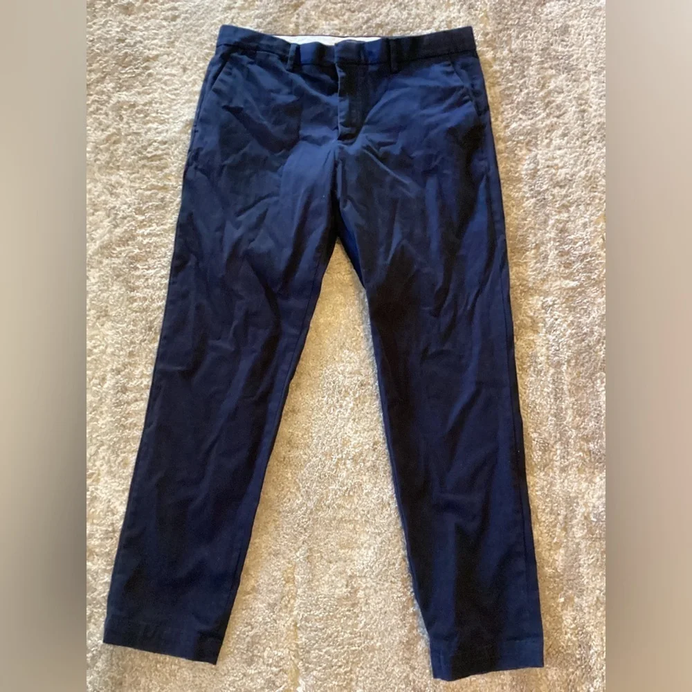 Banana Republic Navy chino pants-SZ 35/32