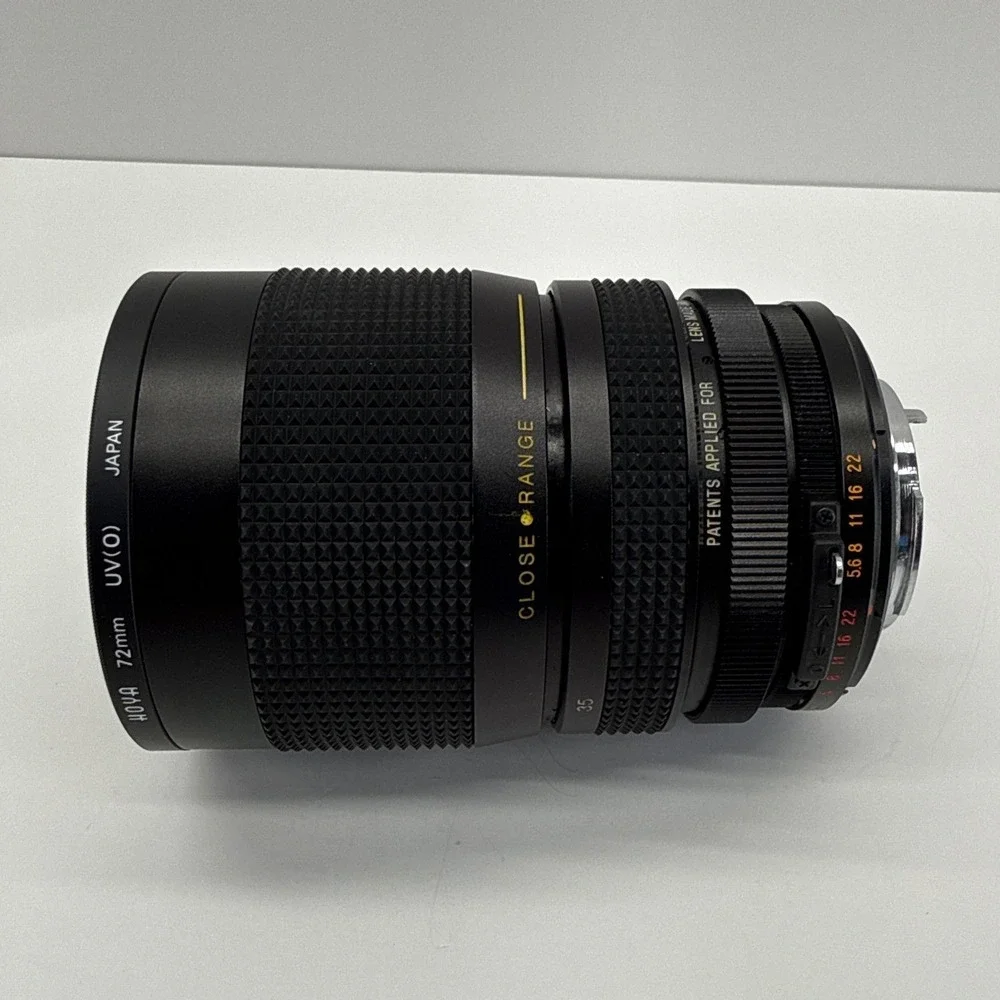 Vivitar 35-105mm f3.5 MC Zoom Lens TX Mount 35-3227 Vintage SLR Lens Box Manual