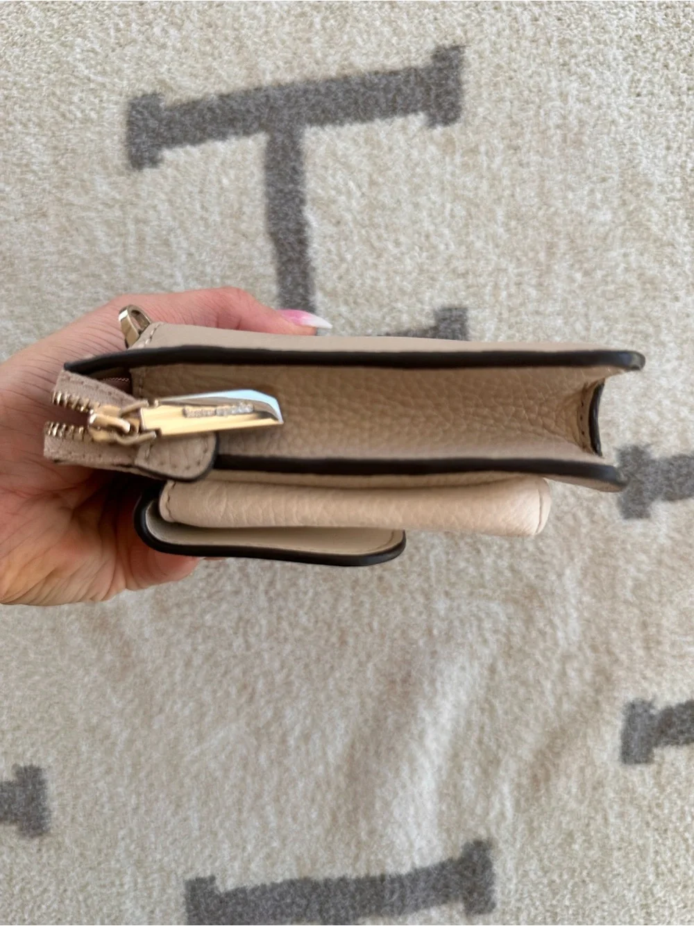 kate spade compact leather