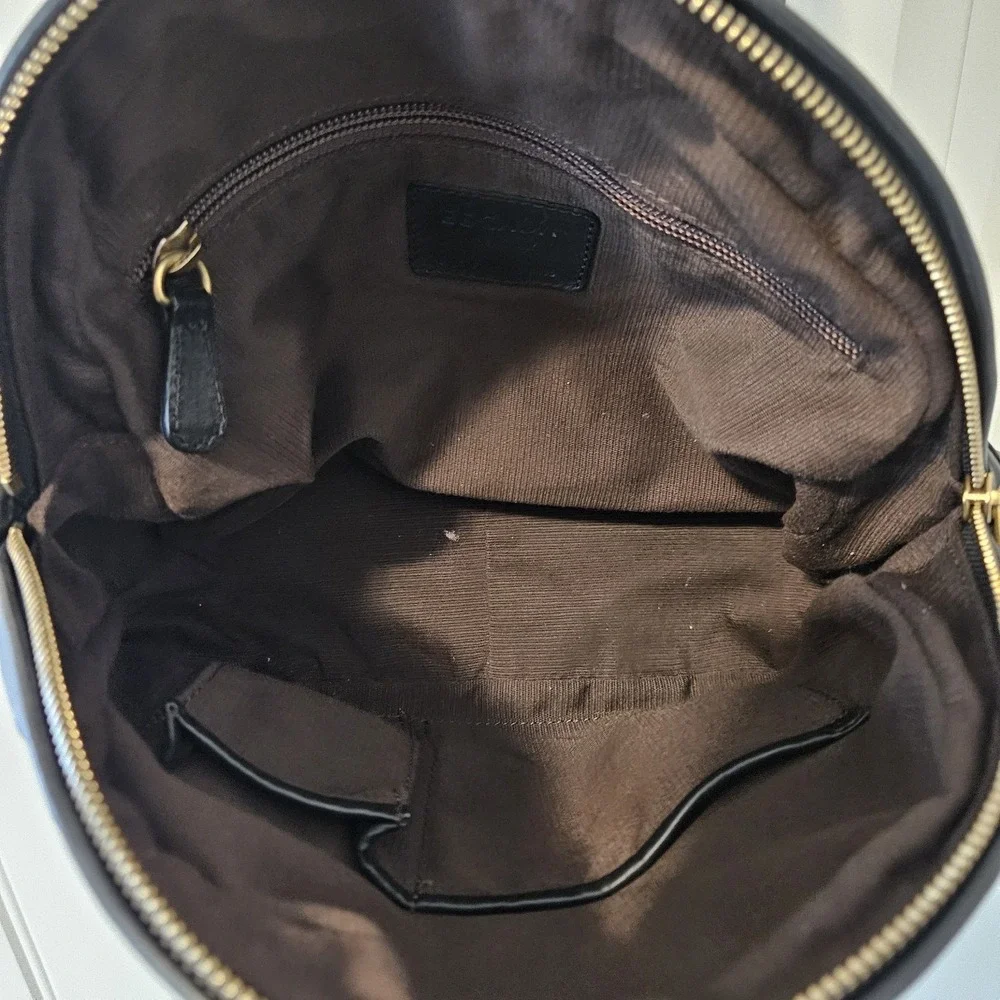 Escada woven satchel