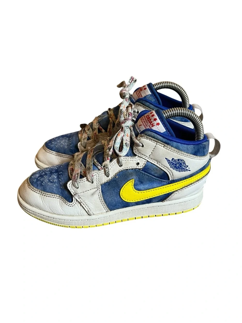 Air Jordan 1 Mid Sneaker School Be Tall In Your Thinking Preschool Edition 3Y