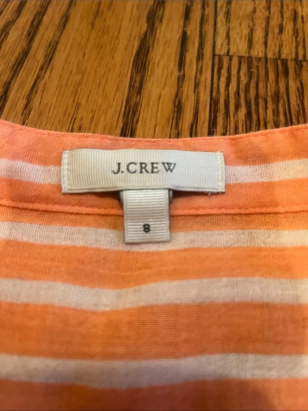 J. Crew sleeveless button