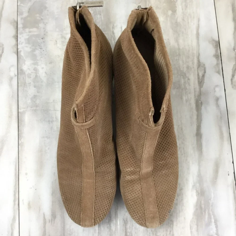 Aquatalia tan booties
