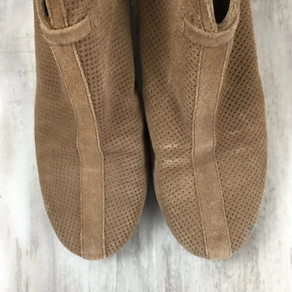 Aquatalia tan booties