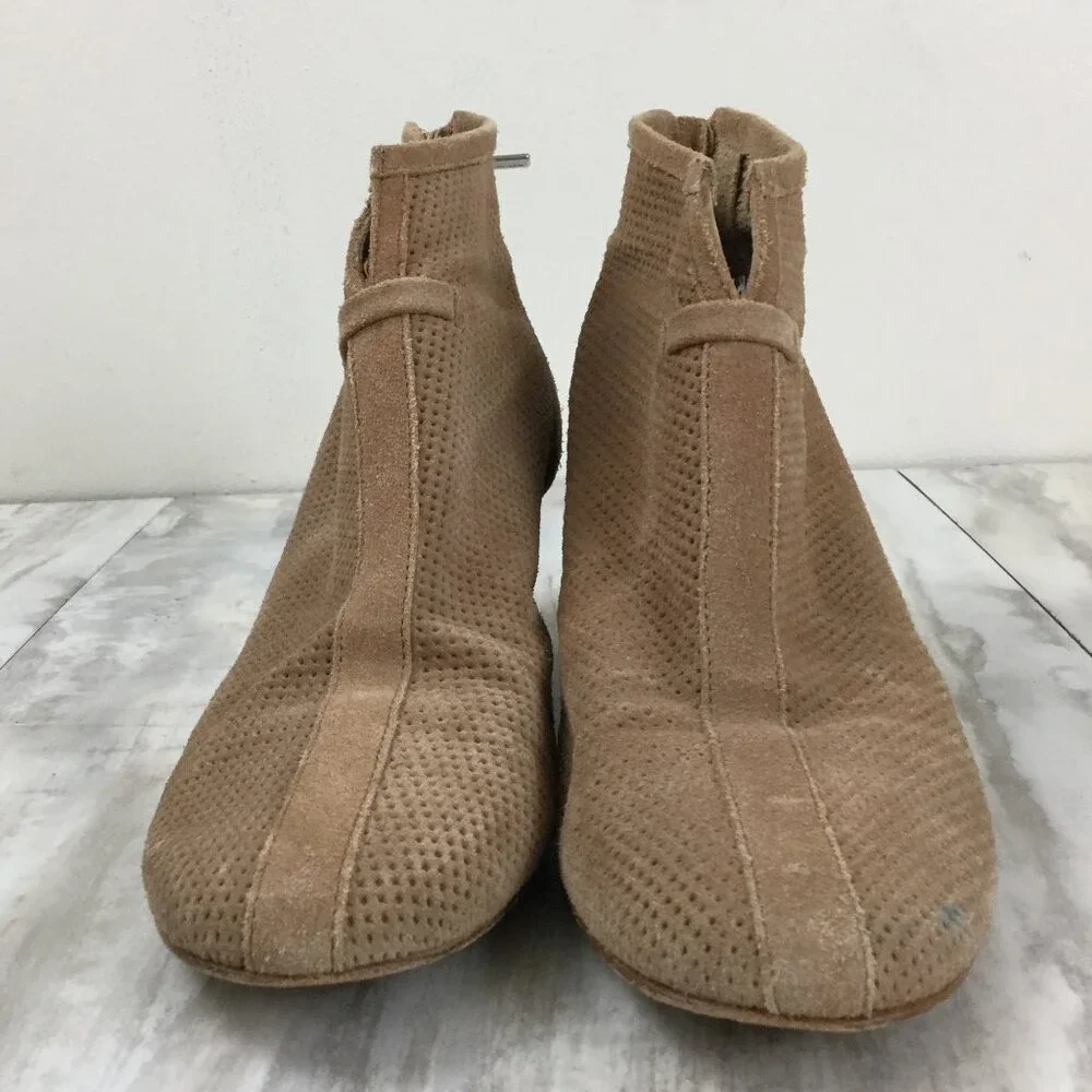 Aquatalia tan booties