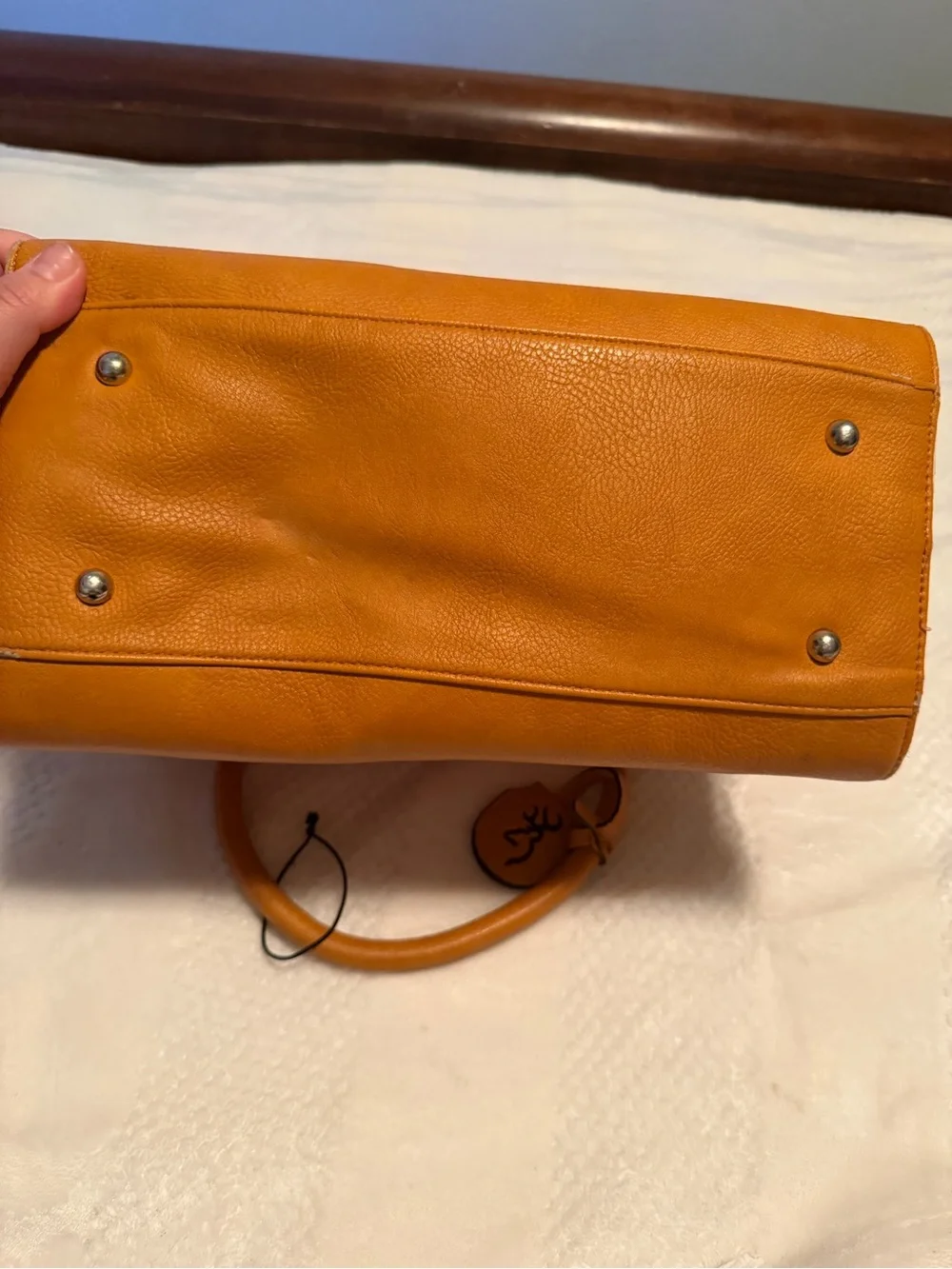 Browning structured leather