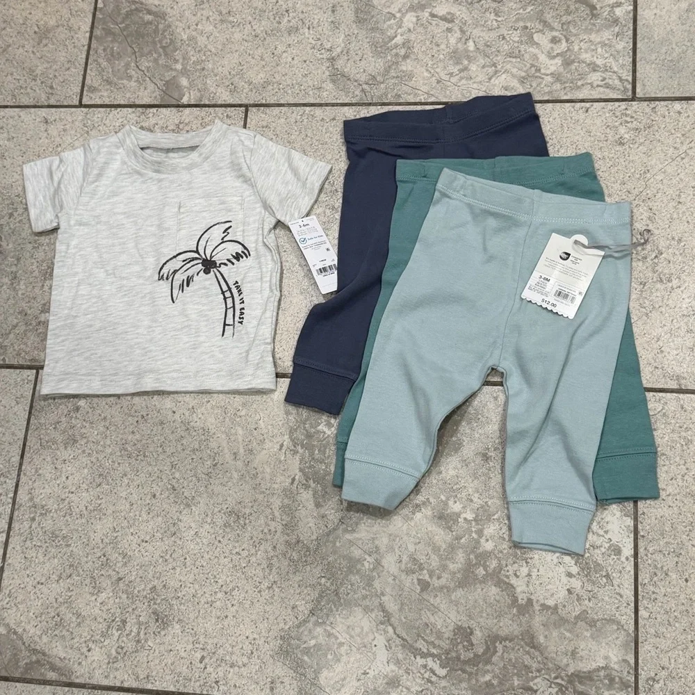 NEW 3-6 month baby clothes