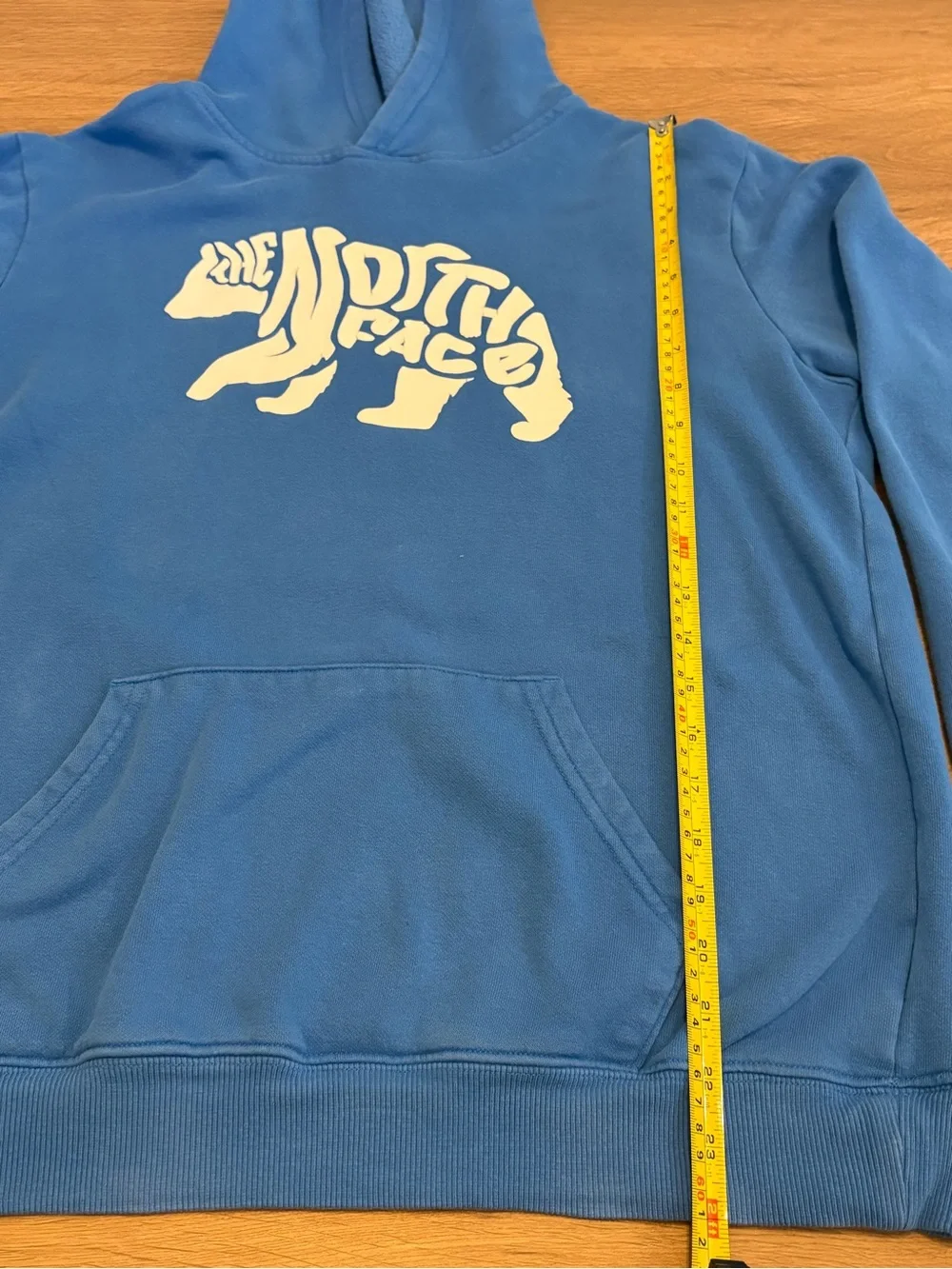 The North Face soft blue