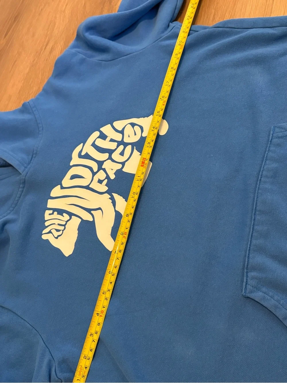 The North Face soft blue