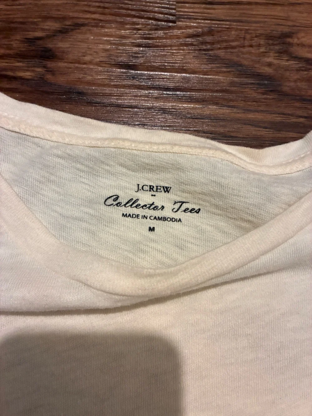 J. Crew soft cream