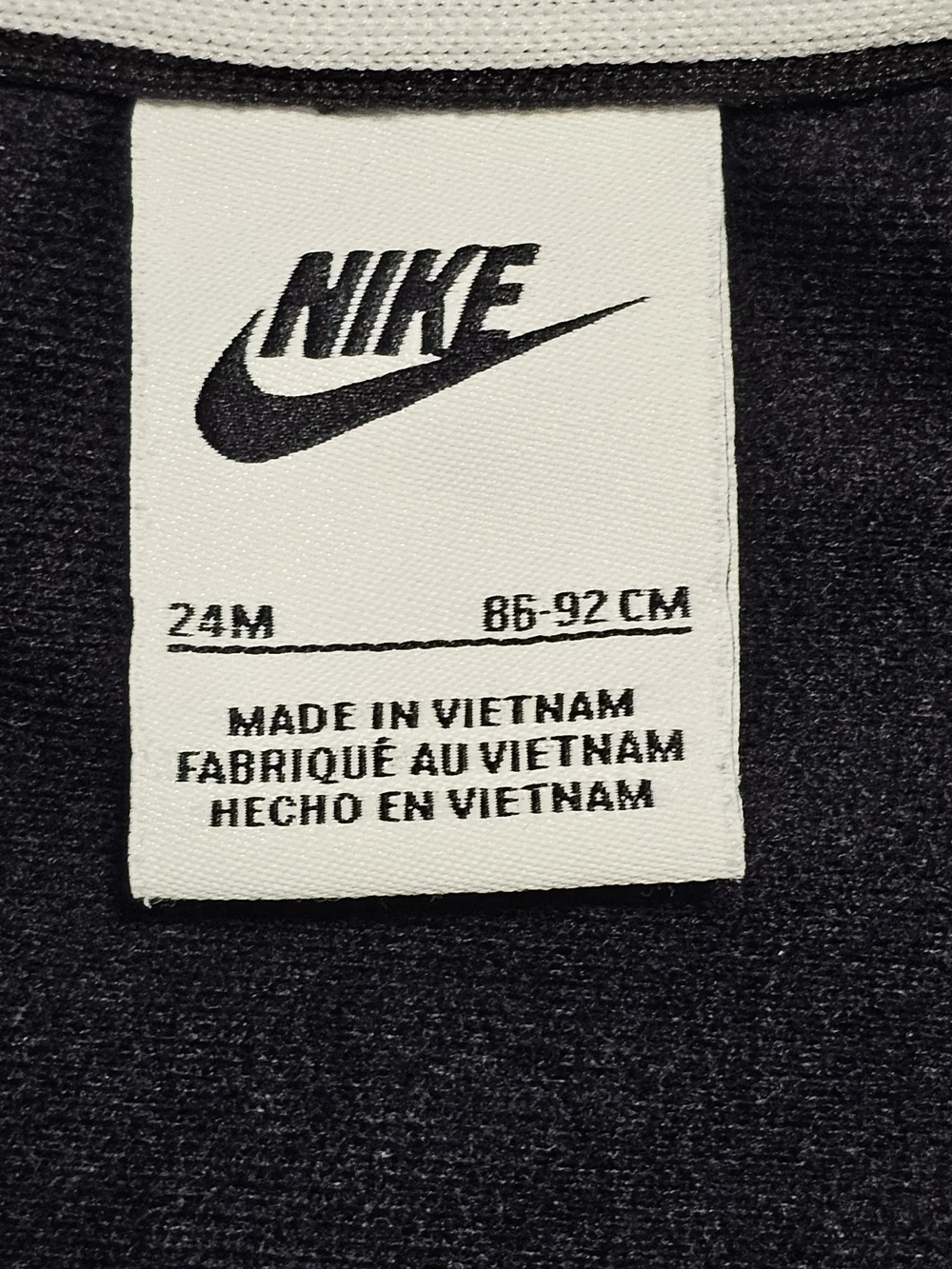 Nike black white