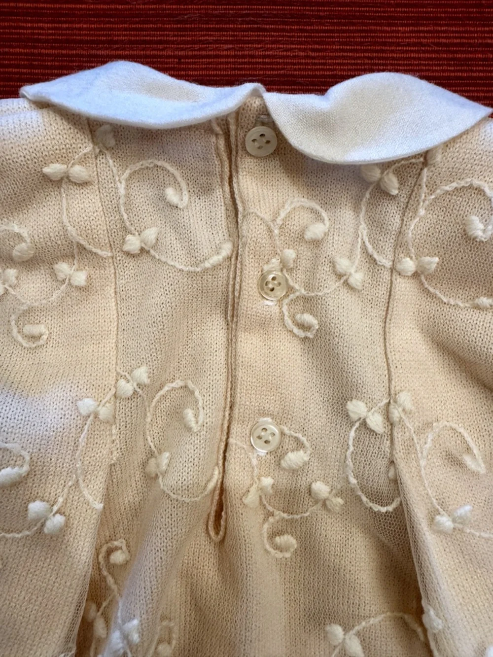 Neiman Marcus Embroidered Baby Dress Made in ITALY