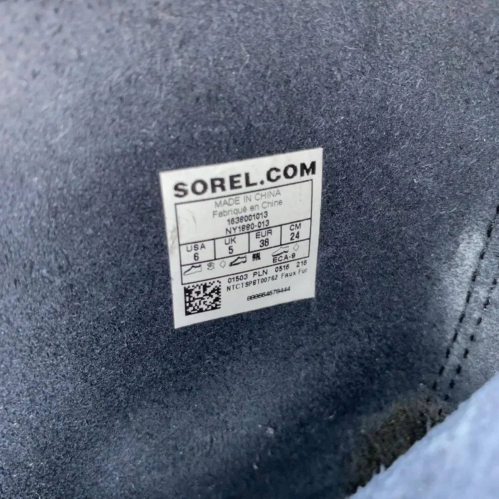 Sorel waterproof size