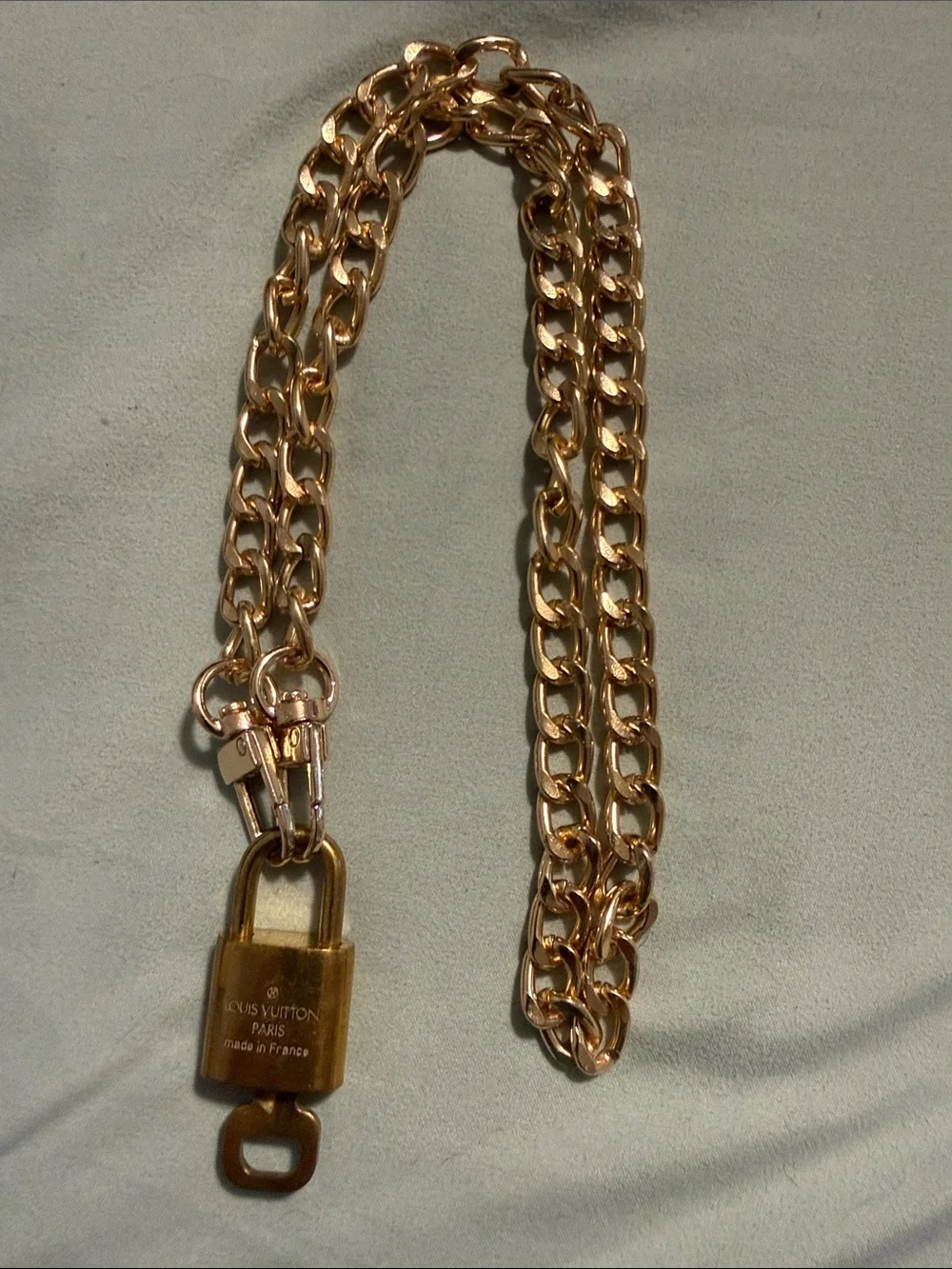 Louis Vuitton designer padlock
