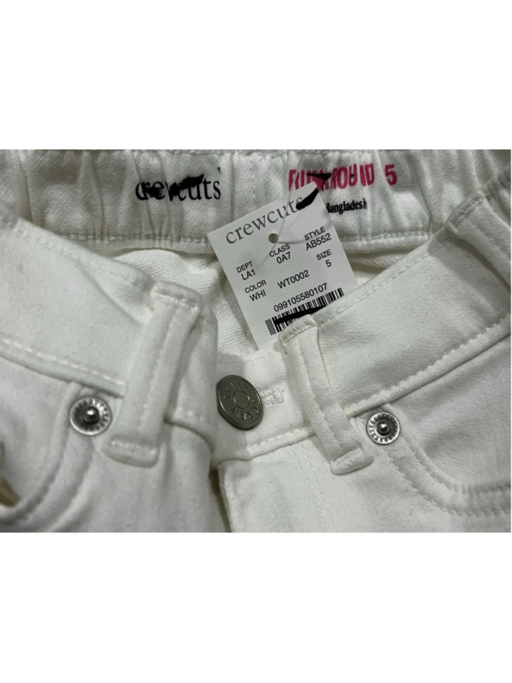 Crewcuts nwt white