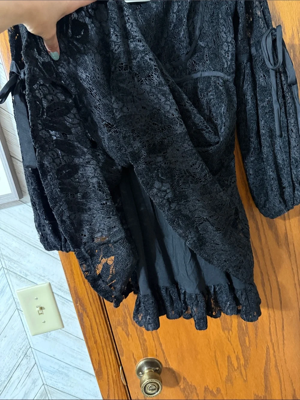 Free People flared skirt scoop