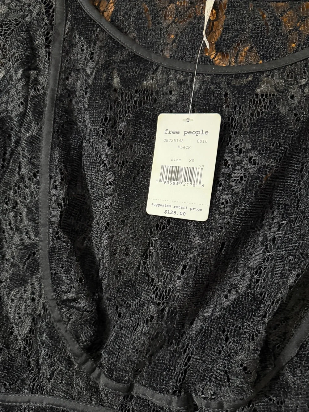 Free People neckline scoop