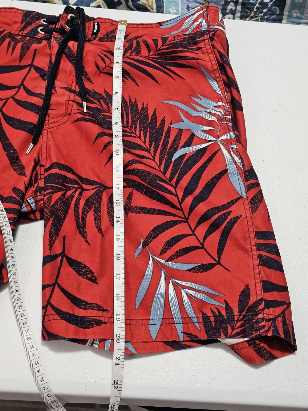 Nautica red swim
