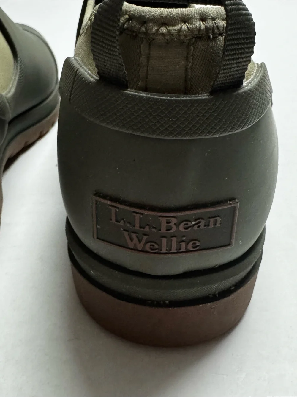 L.L. Bean rugged holes