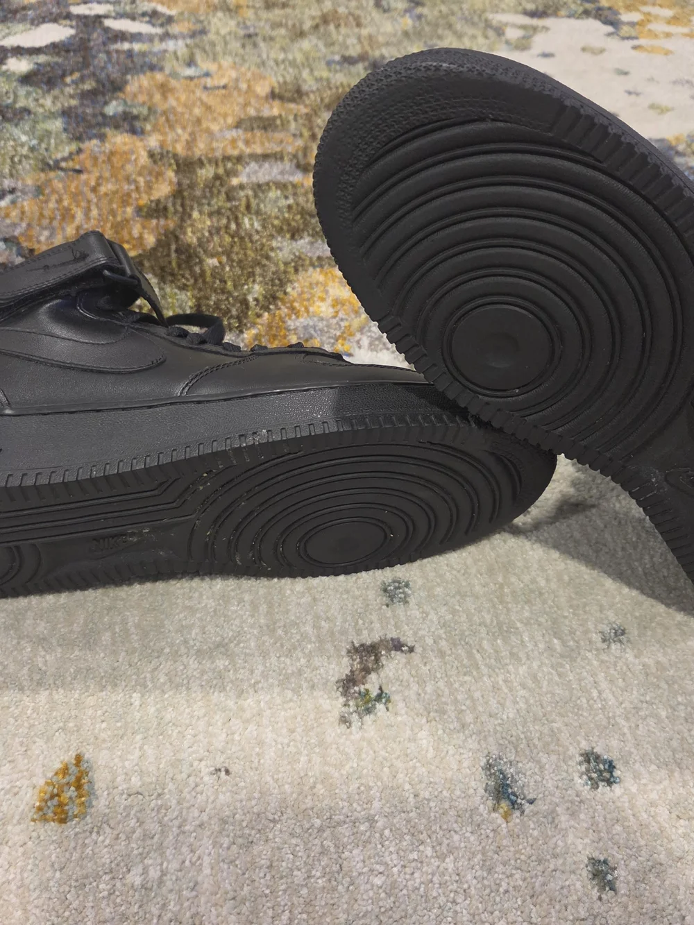 Nike black air