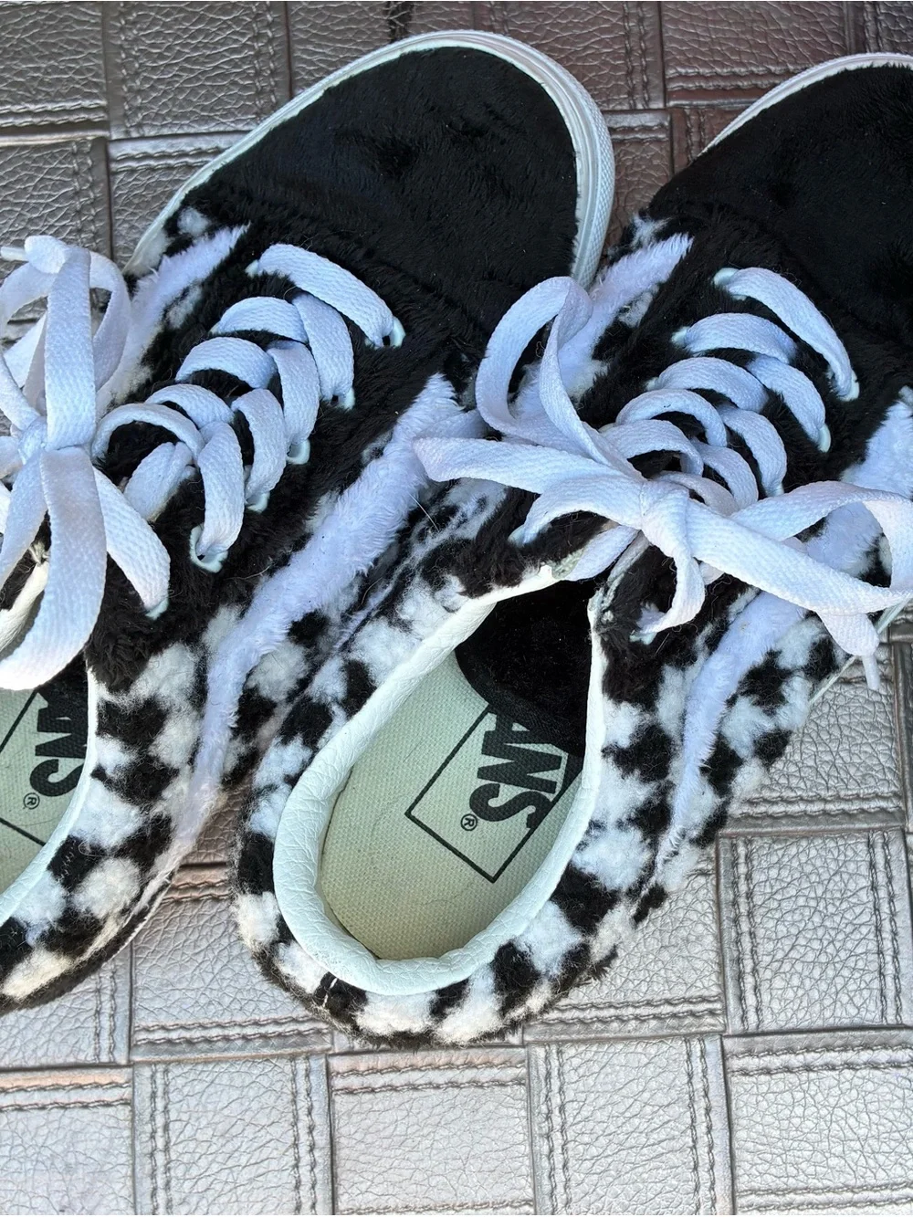 Vans plush fuzzy