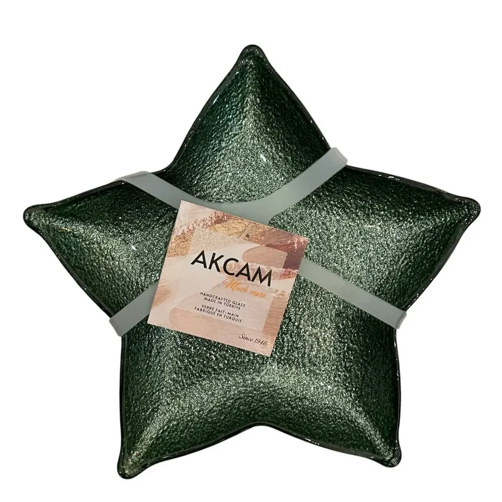 Akcam green glitter