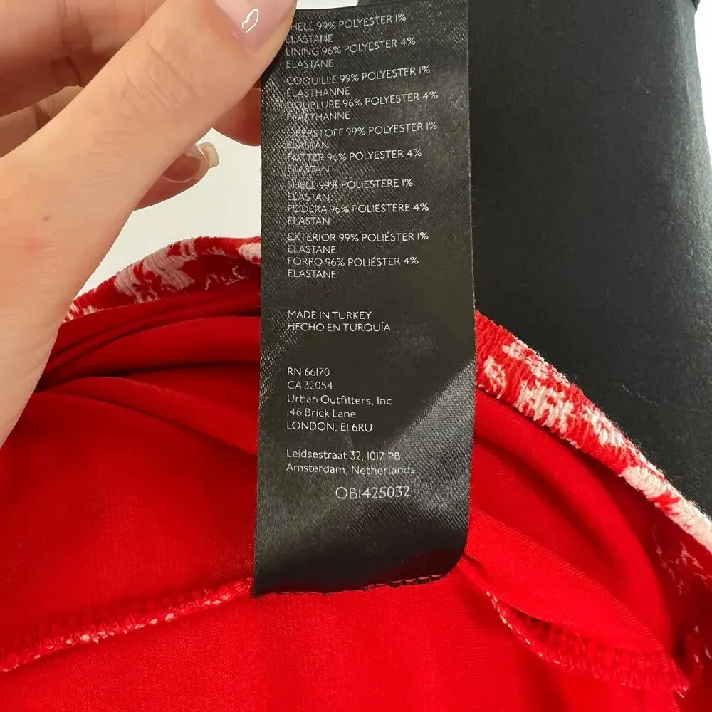 Anthropologie red white