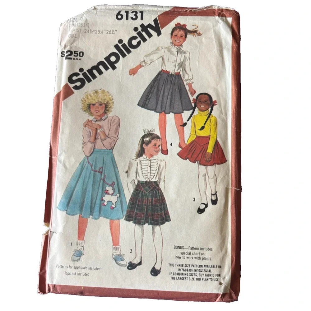 Simplicity vintage 1983