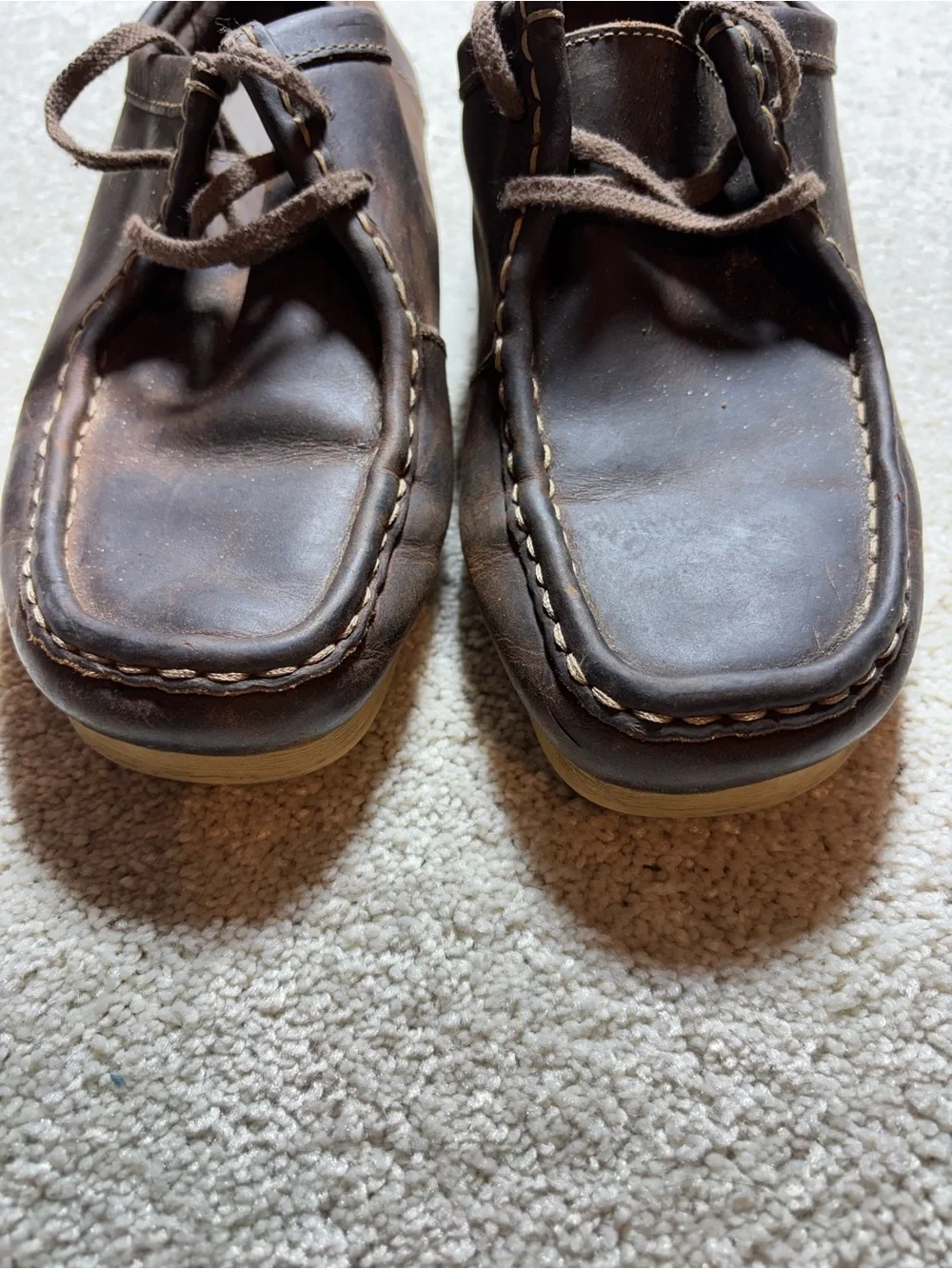 Clarks soft leather