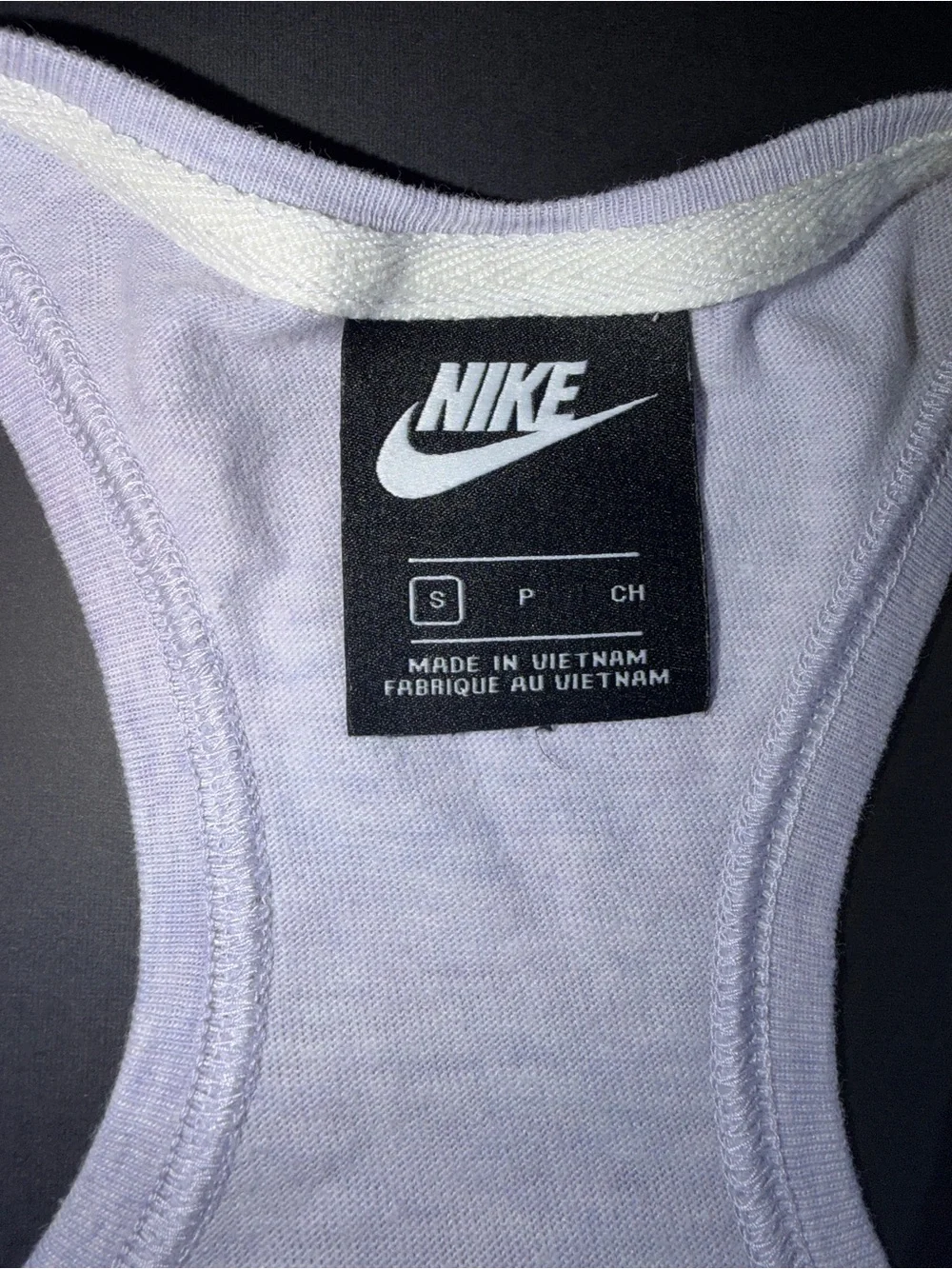 Nike sleeveless racerback