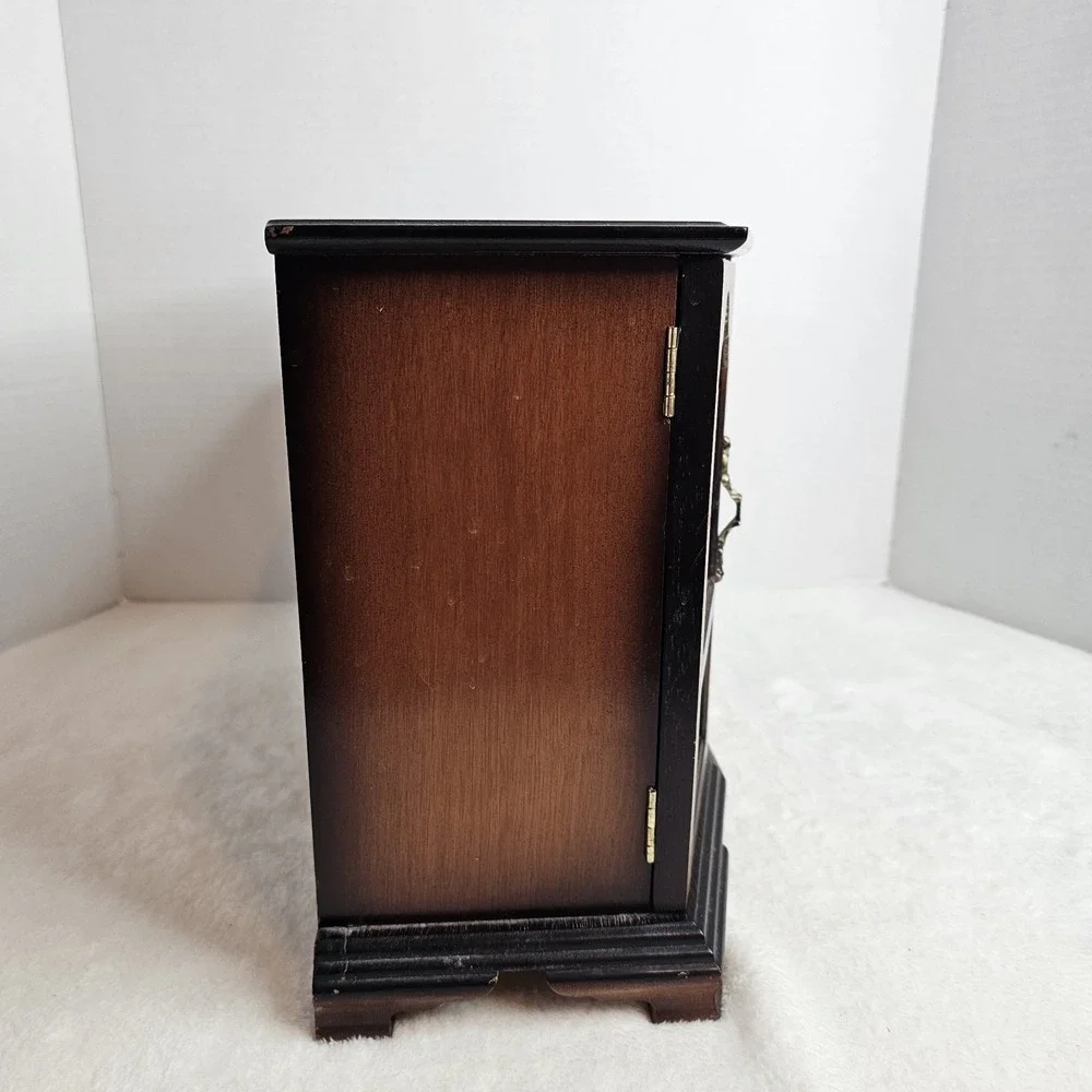 Vintage Wooden Jewelry Box Cabinet