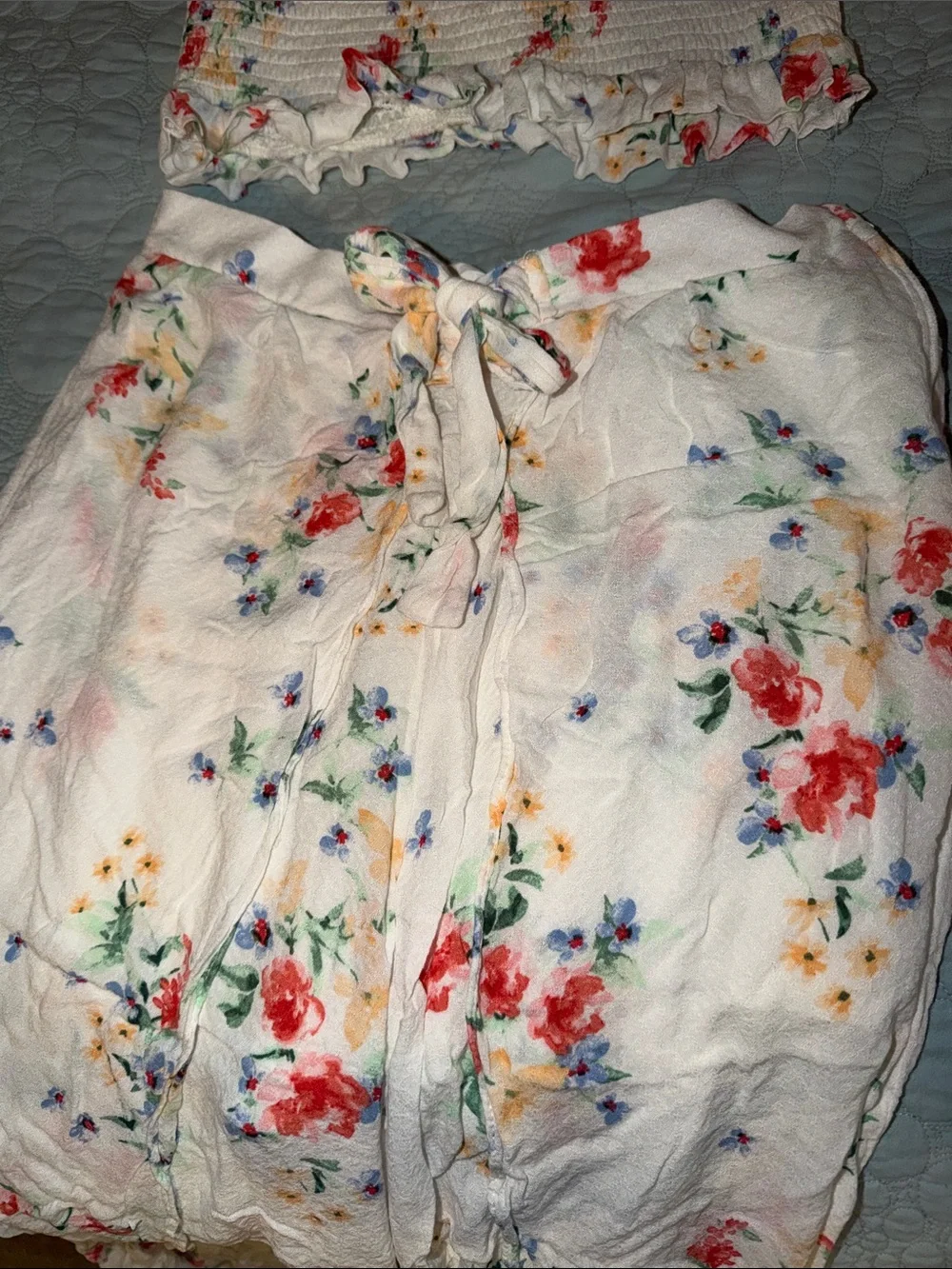 Rare Editions smocked white