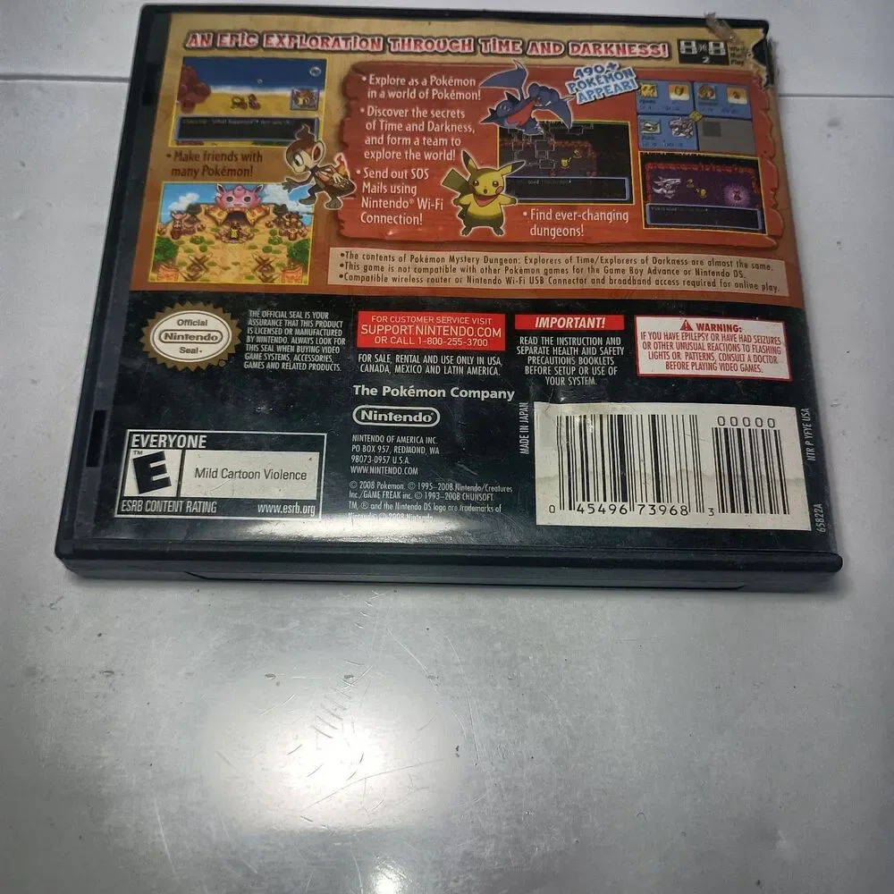 Nintendo pokemon mystery