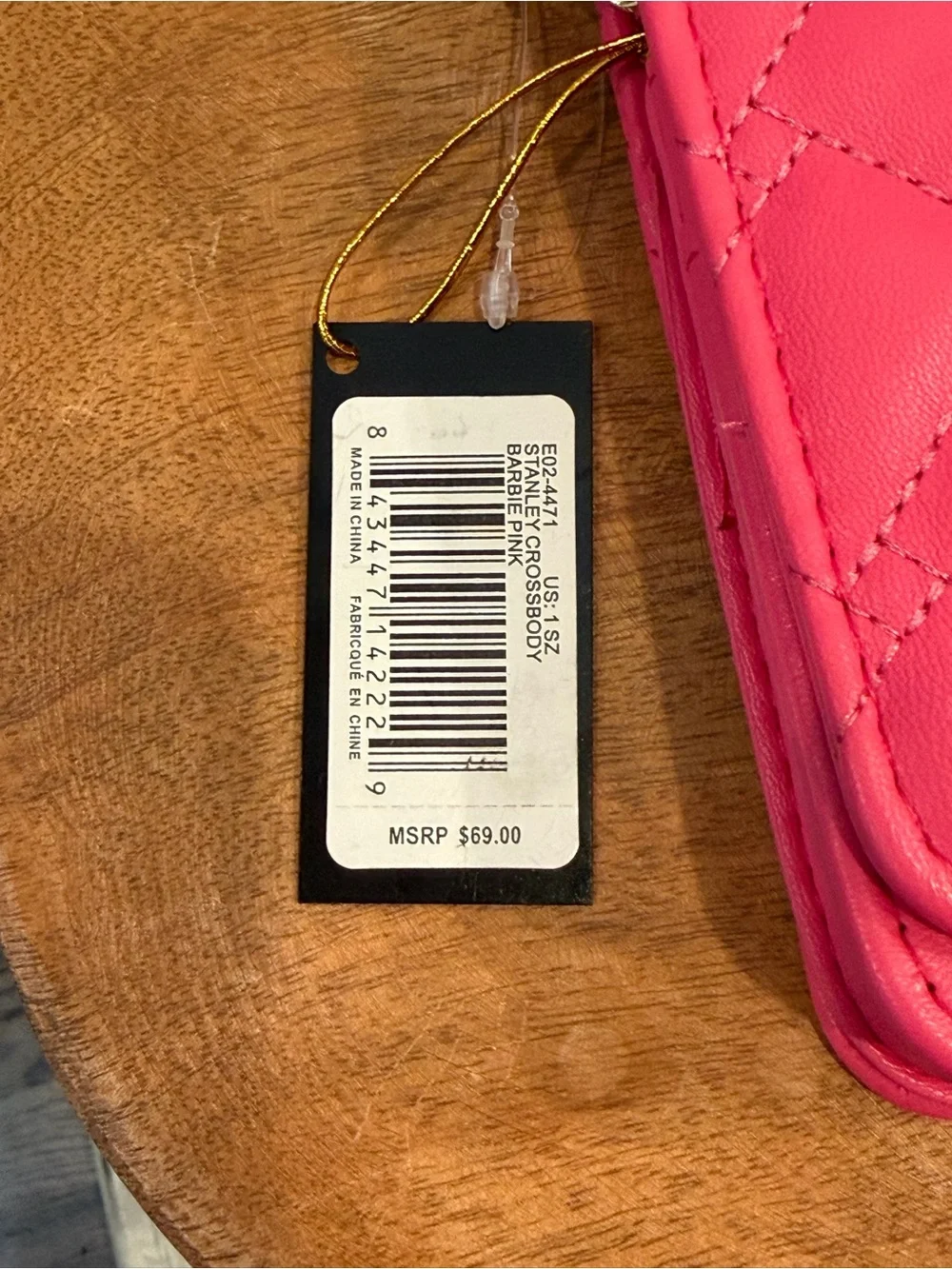 bebe tags pink