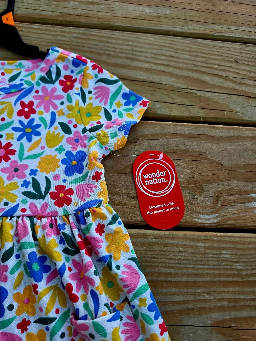 Wonder Nation Baby and Toddler Girls Play Dress