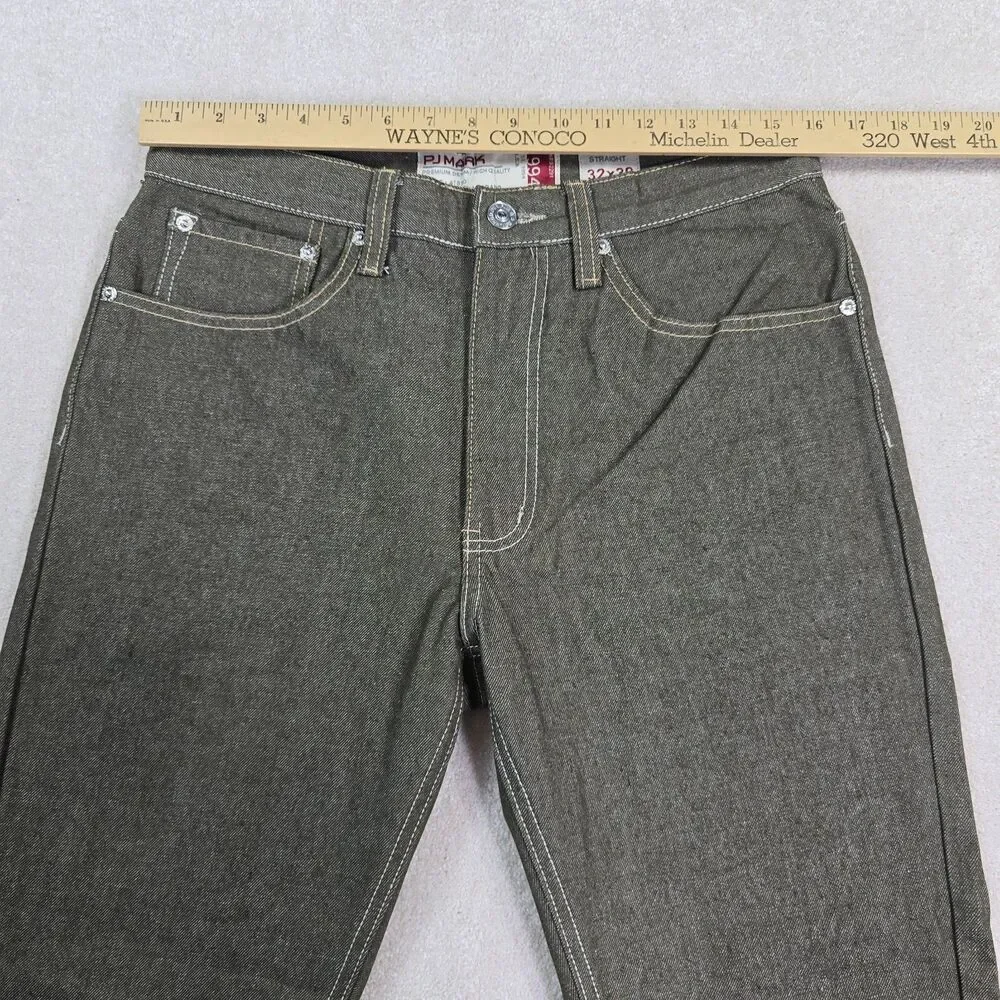Pj Mark inches denim straight