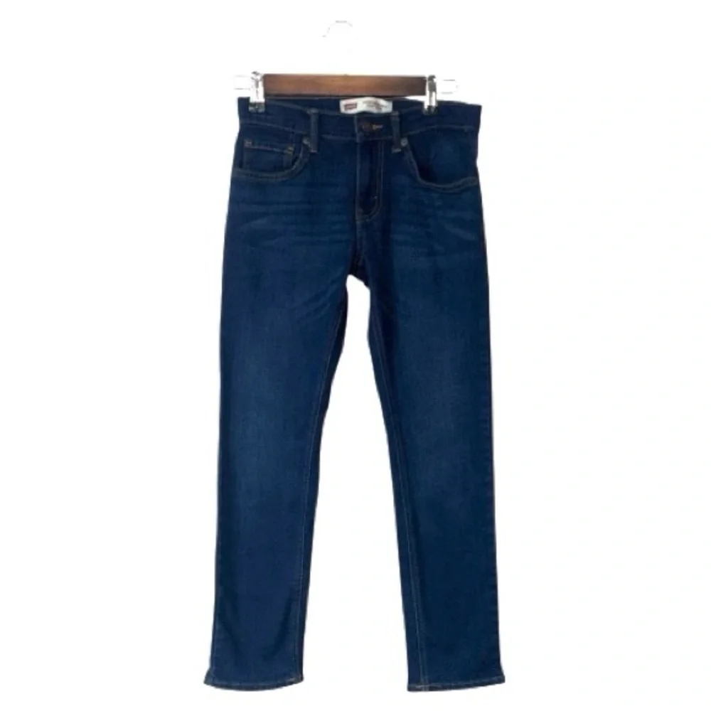 Levi’s 511 Performance Slim Jeans Dark Blue Straight Slim Leg Boys 14R 27x29