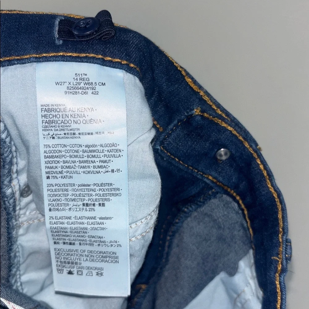 Levis levi’s 511