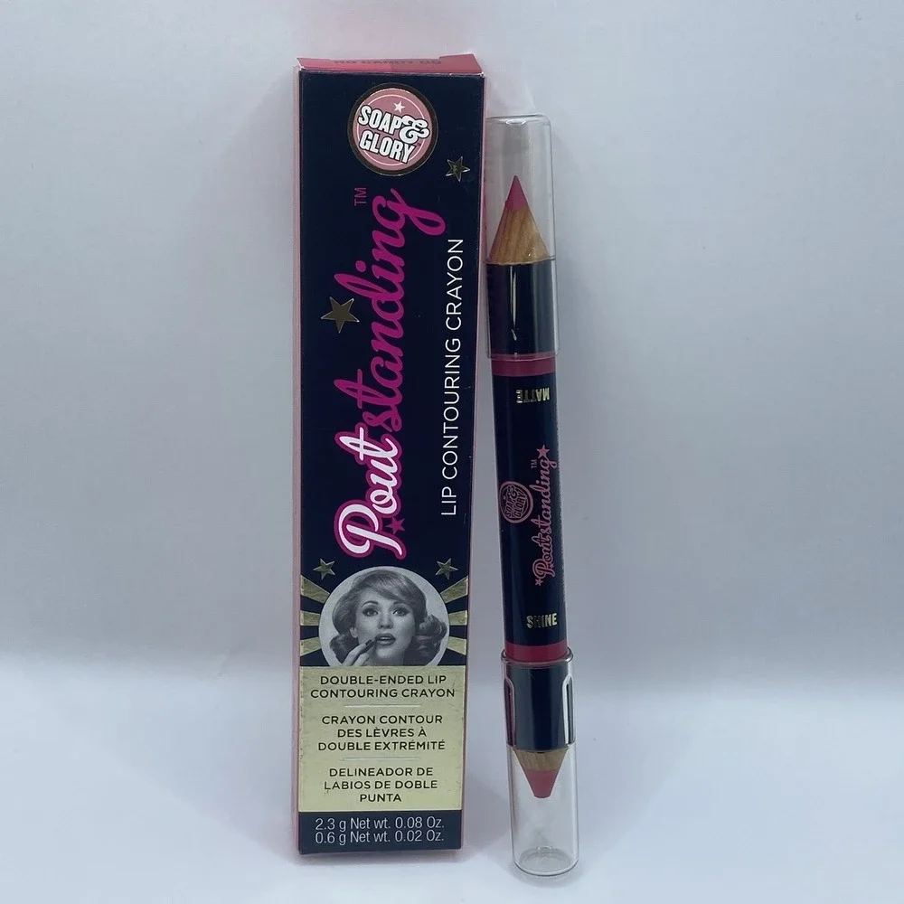 Soap & Glory Poutstanding Double Ended Lip  Contouring Crayon No Candy Do Pink