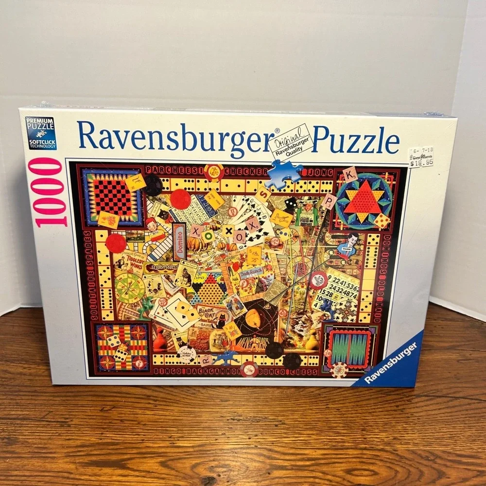 Ravensburger Vintage Games 1000 Piece Puzzle Kate Ward Thacker 194063 New Sealed