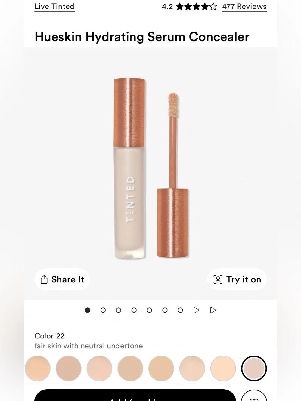 Ulta Beauty lightly tinted